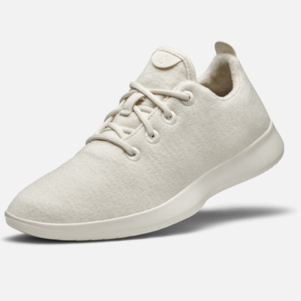 Men’s Allbirds Wool Runners Cream Size 11